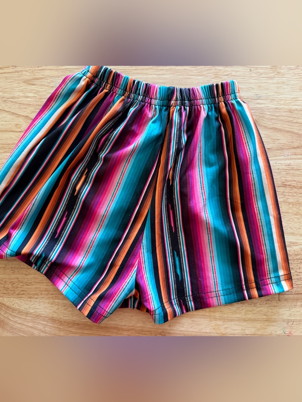 Sterling Kreek Girl's Color Me Serape Shorts - Picture 4 of 4